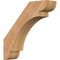 Ekena Millwork 5 1/2"W x 22"D x 22"H Olympic Smooth Knee Brace, Western Red Cedar BRC06X22X22OLY00SWR - alternate 1